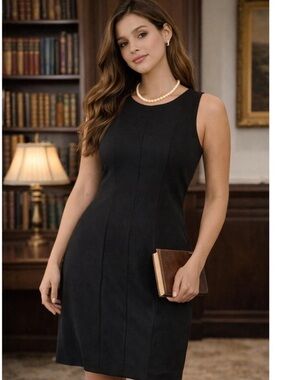 A New Day Size 4 Black Sleeveless Dress - NWT